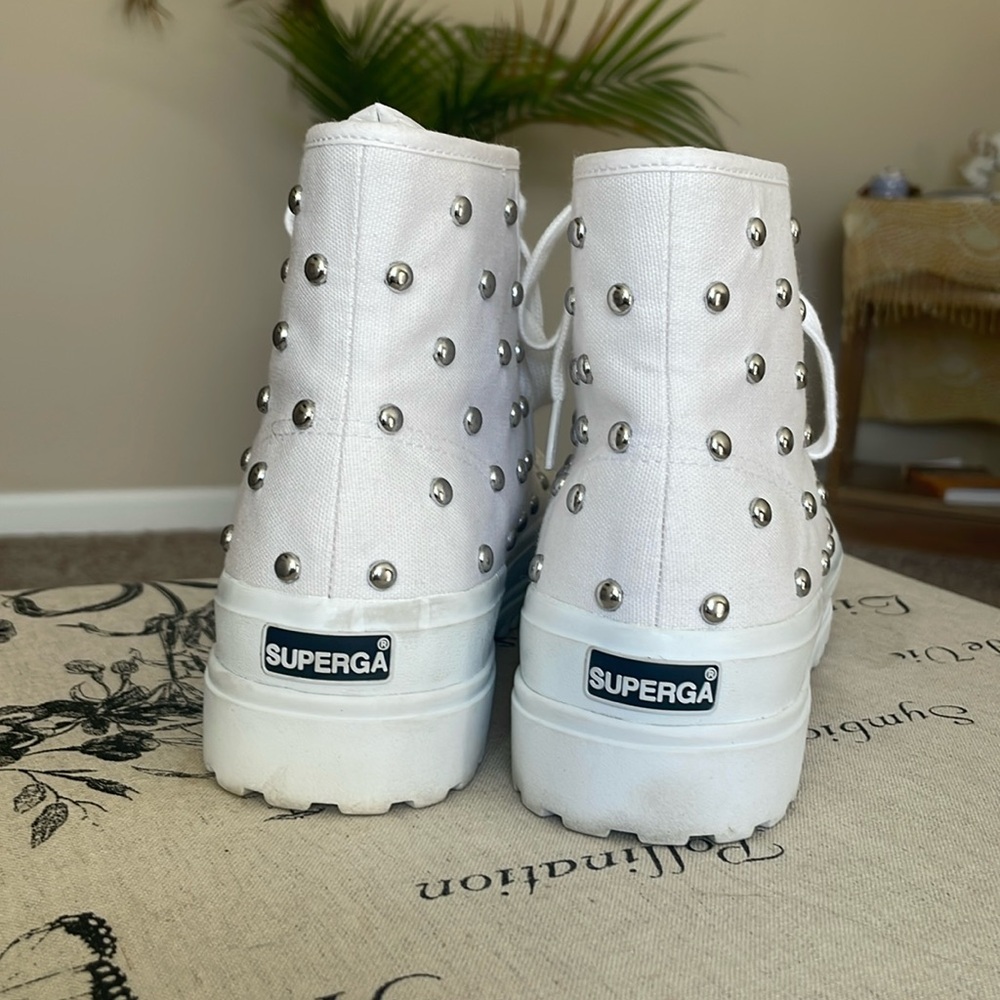 SUPERGA Alpina Studded High Top Sneaker - Picture 4 of 9